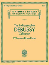 The Indispensable Debussy Collection piano sheet music cover